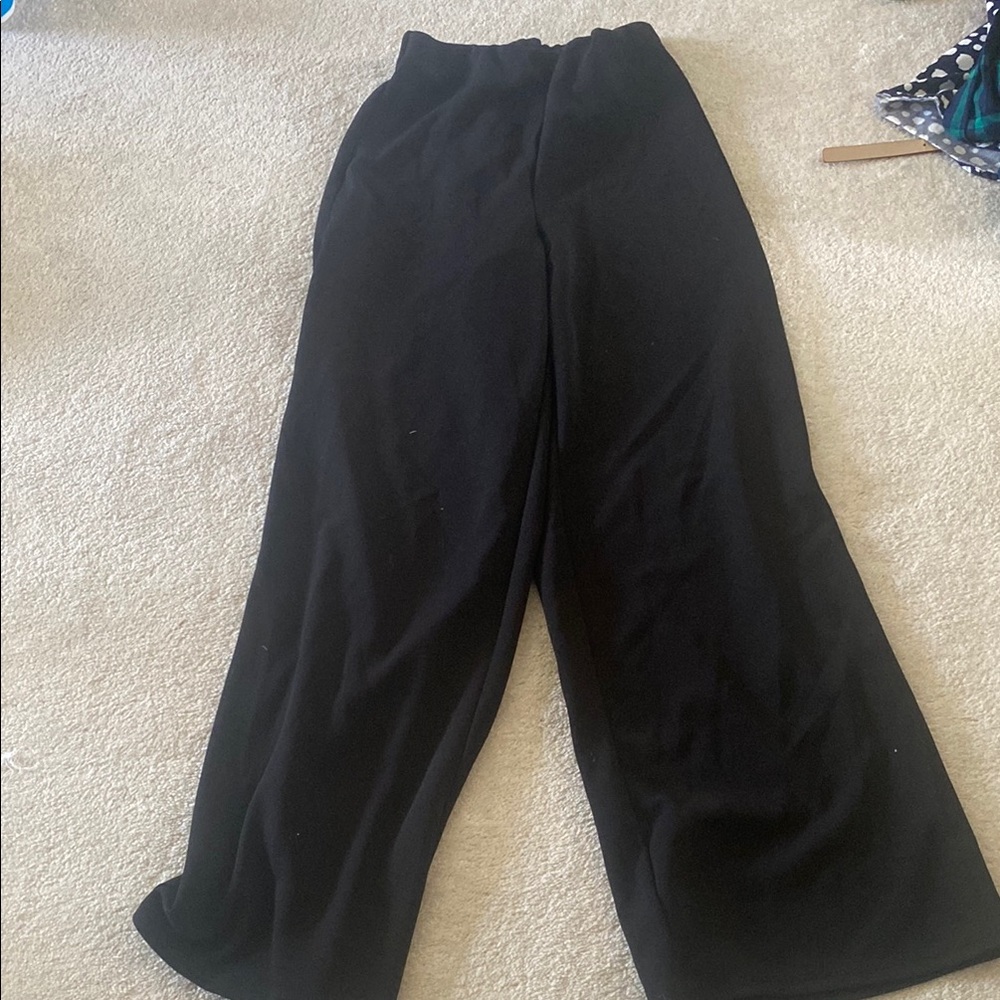 H&M Black Wide Leg Pants